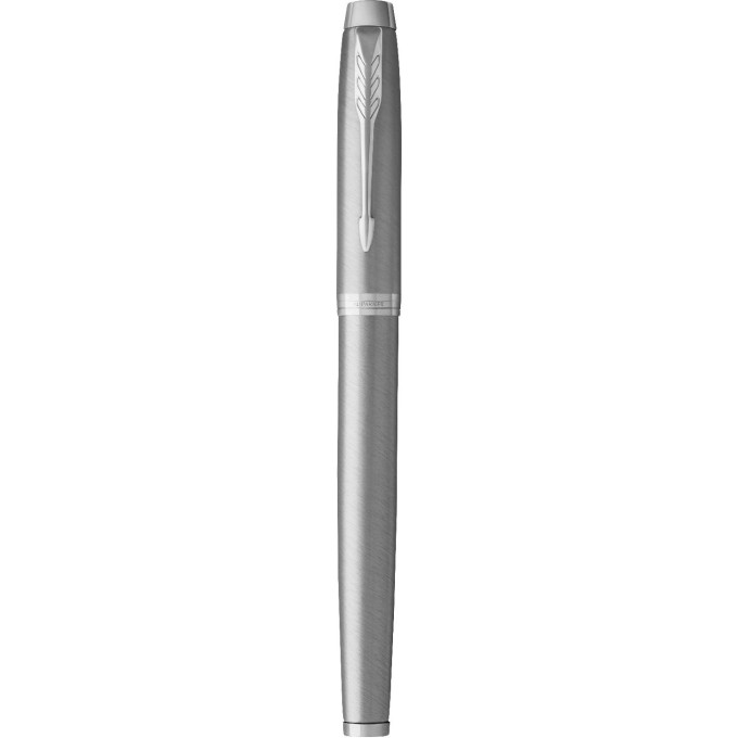Ручка перьевая PARKER IM ESSENTIAL F319 (2143636) Brushed Metal CT M сталь нержавеющая