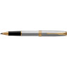 Ручка-роллер PARKER ESSENTIAL SONNET STAINLESS STEEL GT F 1931506